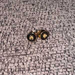 Black Tory Burch earrings